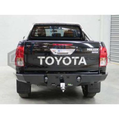 Toyota Hilux Revo Armoured Back Bumper 2016-2019 - Autostore.pk