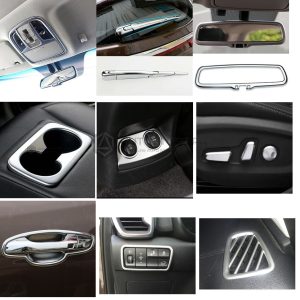 KIA Sportage Exterior Interior Chrome Trim Kit 9pcs Set (2019-2021)