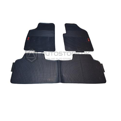 MG HS PVC Rubber Floor Mat Black 2020-2022 