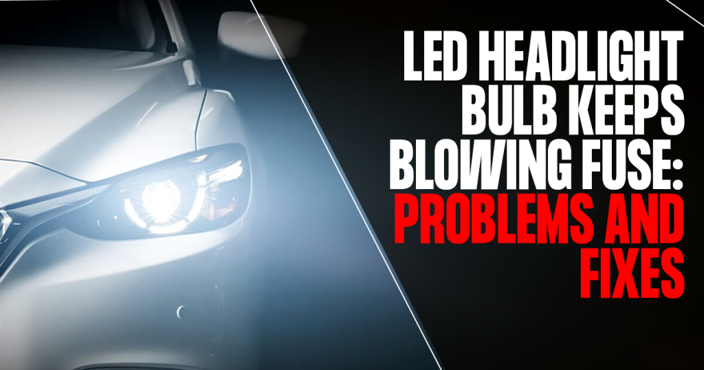 LED Headlight Bulb Keeps Blowing Fuse 6 Problems & Their Fixes