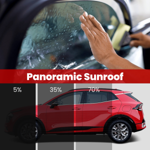 panoramic sunroof heat rejection film